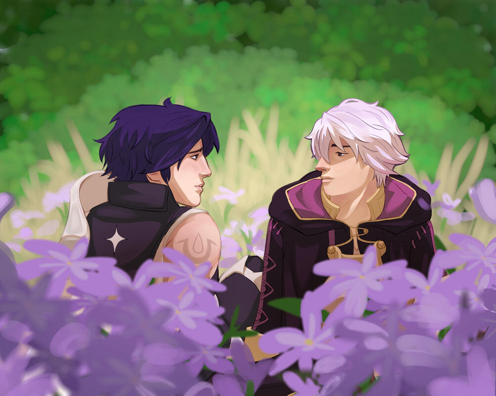 Chrom and Robin - Fire Emblem